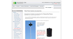Desktop Screenshot of polepixie.com