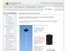 Tablet Screenshot of polepixie.com
